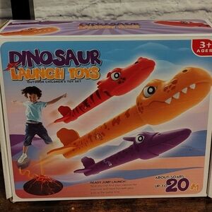 Dinosaur Launch Toys Outdoor Set Ages 3+